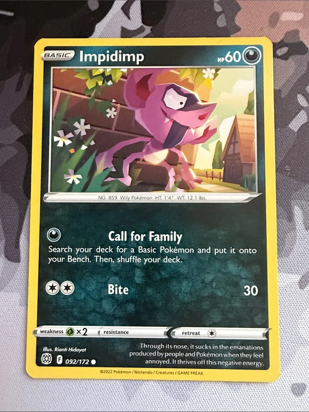 Impidimp & Morgrem Evolution Collection Lot | 4 Pokémon Cards | ✨5/$25✨